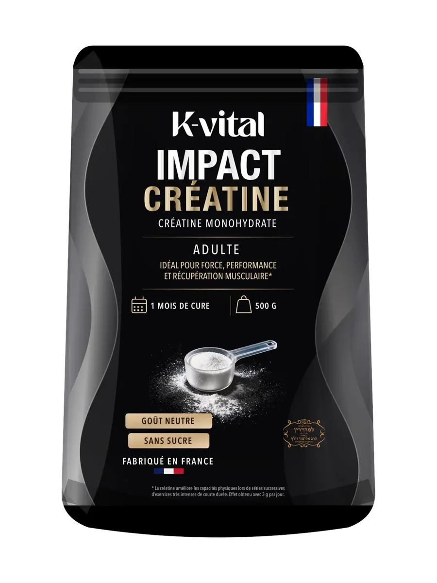 K-Vital creatine monohydrate packaging