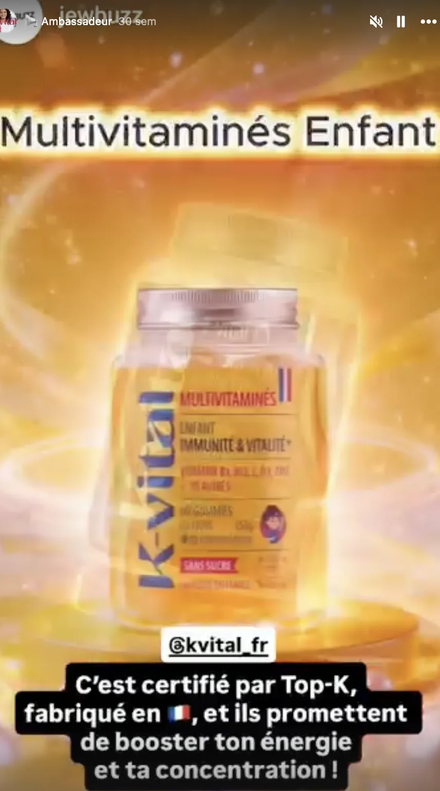 K-Vital vu chez @jewbuzz